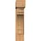 Ekena Millwork Merced Block Smooth Bracket w/ Offset Brace, Western Red Cedar, 7 1/2"W x 26"D x 34"H BKT0806X26X34MRC05SWR - alternate 4